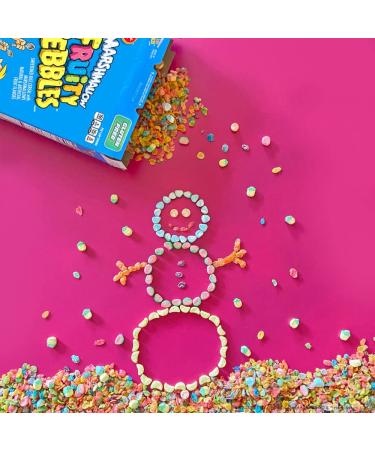 Post Fruity PEBBLES with Marshmallows Cereal - Gluten Free Sweetened Rice Breakfast Cereal - 11oz Small Box - Buy Online on GoSupps.com