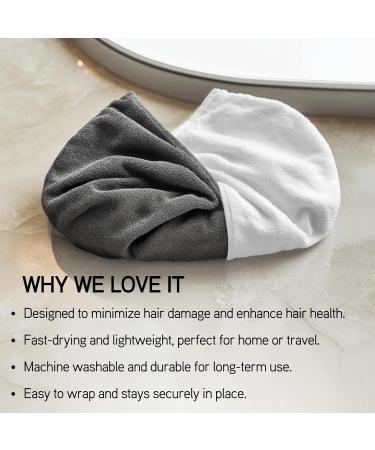 ILES FORMULA Haute Performance Curl Revive Spray & Fast Absorbing Microfiber Hair Turban Towel Set - Anti-Frizz & Anti Humidity Spray - Defines Adds Texture Style Curly or Wavy Hair - 200ML - Buy Online on GoSupps.com