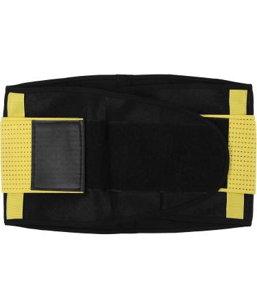 Oumefar Lower Back Support | Breathable Waist Protection for Lumbar Spine & Posture Restoration | Sciatica & Scoliosis Relief - Yellow - Buy Online on GoSupps.com