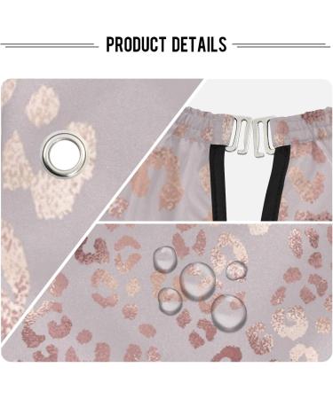 Bolaz Waterproof Barber Cape - Rose Gold Leopard Haircut Bib for Men & Women | Unisex Hair Cutting Cape | Multicolor One Size - Buy Online on GoSupps.com