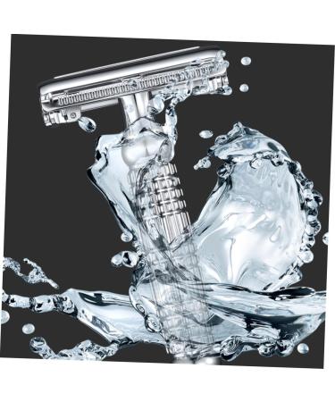 Beaupretty Manual Butterfly Open Safety Razor - Double-Edged Facial & Beard Razor for Men - Premium Metal Shaving Tool - Buy Online on GoSupps.com