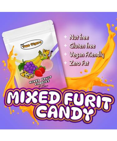 Assorted Fruit Hard Candy Banana Grape Strawberry Peach Gourmet Gift for Special Occasions Plant-Based Bulk Flavors of Fruit snacks Individually Wrapped Candy to Share - 300g 1 - Buy Online on GoSupps.com