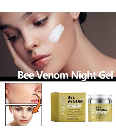 Anti-Aging Bee Venom Facial Gel Moisturizer Anti-Wrinkle Cream Firming Face Cream Facial Moisturizer with Collagen and Hyaluronic Acid Anti-Wrinkle Reduce Fine Lines - Buy Online on GoSupps.com