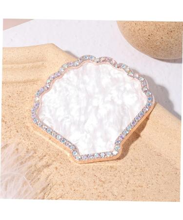  minkissy Minkissy 2-piece nail art palette pearl nail polish supplies nail art mixing tray decorative nail art display board nail polish gel display stand nail polish palette - Buy Online on GoSupps.com