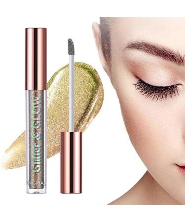 Liquid Metallic Eyeshadow - Chameleon Gel Eyeshadow - Metallic Shimmer Eye Shadow Waterproof Long Lasting Quick-Drying Sparkling Eye Shadow Makeup Tosier 03# - Buy Online on GoSupps.com