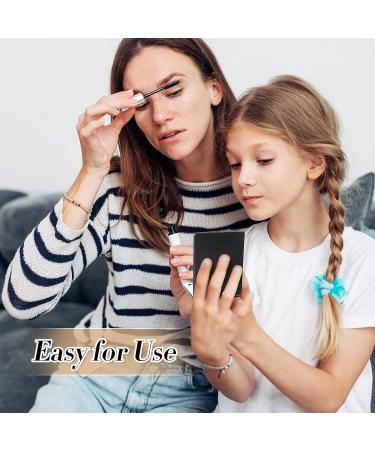 Compact Pocket Mirror Travel Makeup 2x Magnification Handheld Small Mirror with PU Leather - Black - 30 Pieces - Buy Online on GoSupps.com