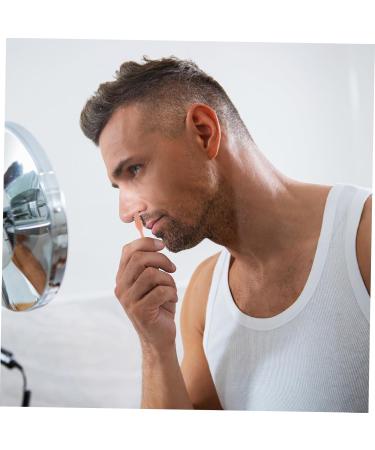 ROMISBABA 12 Pieces Manual Ear Hair Trimmer for Adults Double Sided Hair Remover with Soft Cleaning Brush Reliable in Caramel Color - Buy Online on GoSupps.com