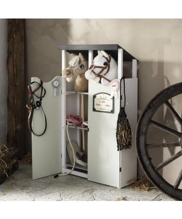 Panduro Hobby Horse Accesory | Heart decorated Martingale with Neck Strap | Accessories for Stick Horses | Black - Buy Online on GoSupps.com