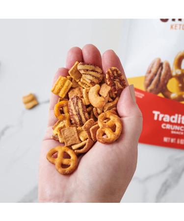 Catalina Crunch Traditional Keto Snack Mix - 6oz (Pack of 3) | Low Carb Protein Snacks - Keto Friendly - Buy Online on GoSupps.com
