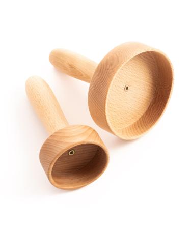 tuuli Accessories Maderotherapy Wood Small Set Massager Swedish Cup Cellulite Lymphatic Drainage Device