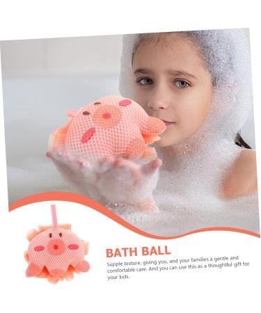 POPETPOP Cartoon Bath Ball Bath Sponges Bathing Flat Body Scrubber Sticks to Wall Shower Pouf Bath Loofah Shower Puff Shower Loofah Body Sponges Shower Baby Large Cleaning Supplies - Buy Online on GoSupps.com