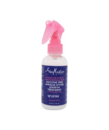 Shea Moisture Silicone Free Miracle Styler Leave In Treatment 3.4 Fl Oz