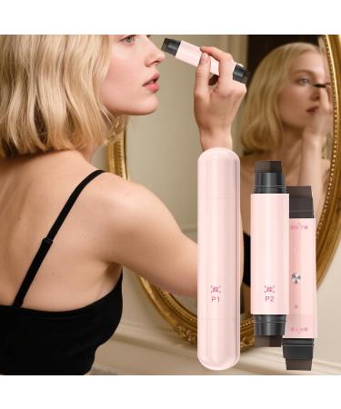 GkgWuxf Eye End Stamp2Point Eye Makeup Stamp for Eyeliner Smudge Free All Day Portable Cosmetic Precision Template for Women and Beginners Brown - Buy Online on GoSupps.com