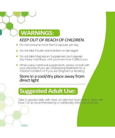 High Absorption Magnesium Supplement Complex - 90 Veg Caps | Non-GMO, Vegan, Gluten & Soy Free - Buy Online on GoSupps.com