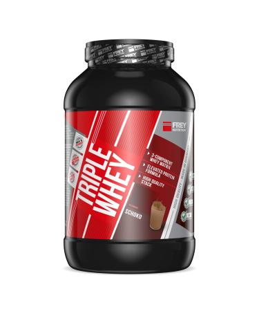 Frey Nutrition Whey Protein Chocolate Can 1 Pack (1 x 2.3 kg) Chocolate 2.3 kg (1 Pack)