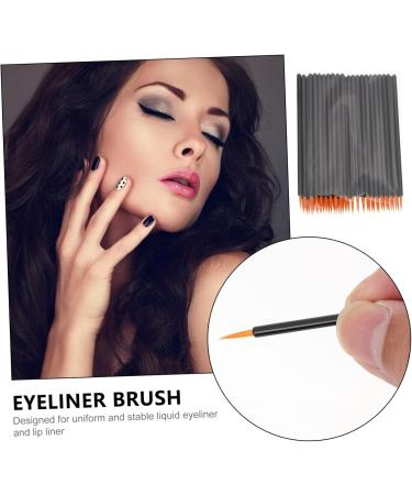 BELLIFFY 100pcs Disposable Eyeliner Brush Makeup Lip Lip Gloss Tool Brush Girl Fine Point 9x6.5cm As Shown - Buy Online on GoSupps.com