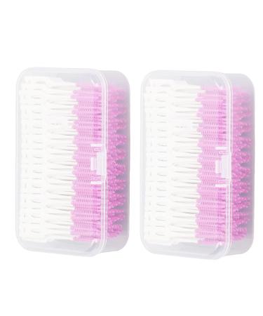 Buy Hohxfyp 400-Piece Interdental Brush & Soft Silicone Dental Floss Picks - Multi-Purpose Oral Care Tool with Storage Boxes for International Shipping - Buy Online on GoSupps.com