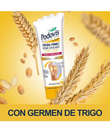  Podovis Podovis Foot Cream with Exfoliating Scrub 100ml - Buy Online on GoSupps.com