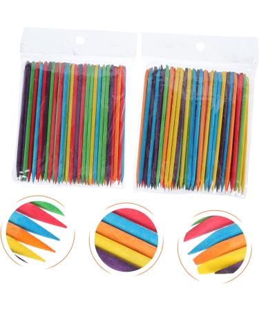 Beaupretty Nail Orange Stick Manicure Rod Nail Cuticle Multipurpose Tool Nail Polish Remover Cuticle Pusher Wooden Orange Wood Cuticle Sticks Wooden Nail Pusher Birch Cleaning Stick Wood - Buy Online on GoSupps.com