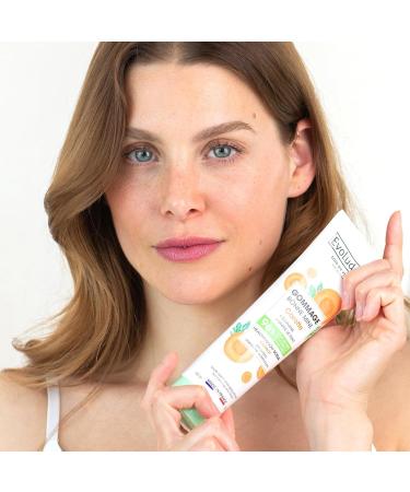  Evoluderm EVOLUDERM Carrot Radiance Scrub 150 ml 94% Naturally Derived Ingredients Vegan Made in France Pack of 2 x 150 ml - Buy Online on GoSupps.com