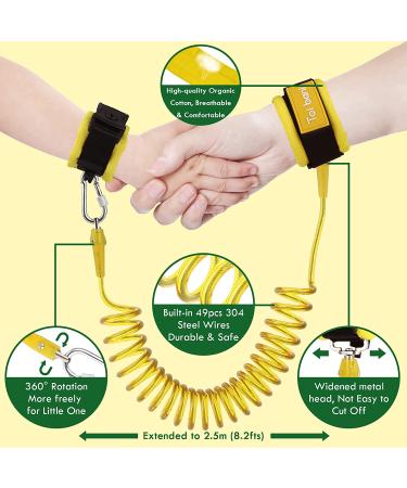 Toi Bani Toddlers Leash for Boys | Anti Lost Wrist Link 4 in 1 Child Safety Harness | Excavator&Dinosaur Design - Buy Online on GoSupps.com