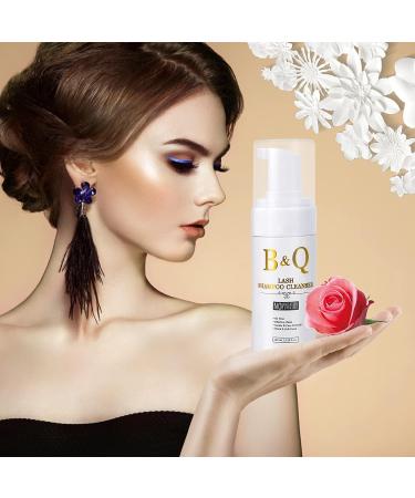 Eyelash Shampoo 100ml | Oil-Free Lash Cleaner for Extensions | B & Q Lash - Buy Online on GoSupps.com