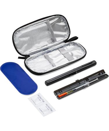 Buy Insulin Pen Refrigerator for Diabetes | Insulated Storage with Syringe Boxes & Ice Bags - Ship Worldwide - Buy Online on GoSupps.com