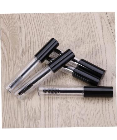 WOONEKY 5pcs Eyelash Cream Bottle Empty Mascara Tube Empty Eyelashes Bottle Eyelash Brush Tube Black - Buy Online on GoSupps.com