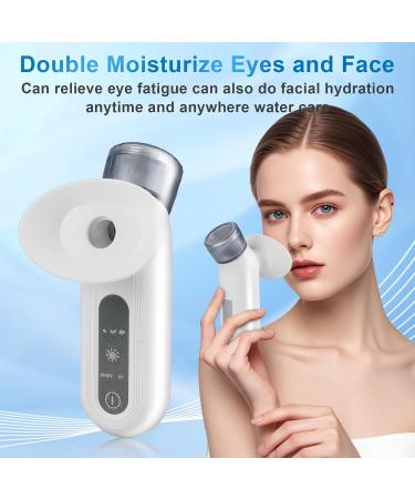 Eye Steam Sprayer - Hydrating Eye Treatment with Warm Mist for Dry Eye Relief Compact Soothing Steamer for Ultimate Eye Care - Buy Online on GoSupps.com