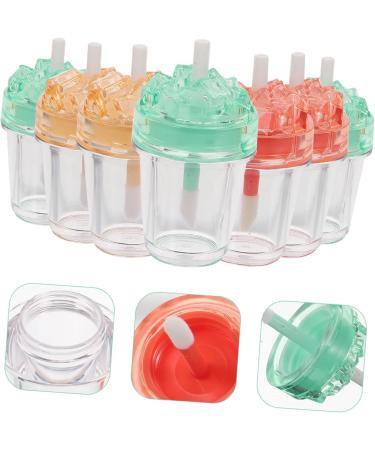  FRCOLOR Milk Tea Bottles 14 Pack Clear Lip Gloss Clear Lip Gloss Clear Lip Gloss with Wand Refillable Lip Balm Bottles - Buy Online on GoSupps.com