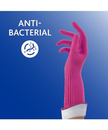 Playtex Living Small Rubber Cleaning Gloves - 2 Pairs | Premium Reusable Household Gloves - Buy Online on GoSupps.com