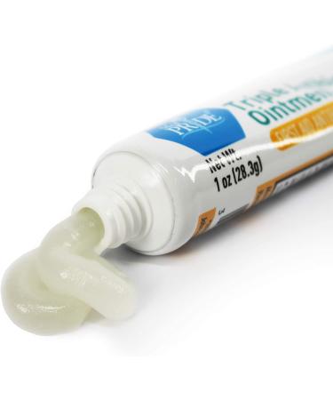 Medpride Triple Antibiotic Ointment 1 oz 4-Pack | Effective 24-Hour First Aid for Minor Wounds, Scratches & Abrasions | Preventative Zinc Ointment with Neomycin & Polymyxin - Buy Online on GoSupps.com