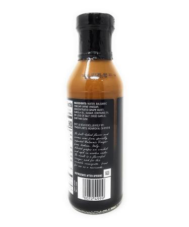 Trader Joe's Balsamic Vinaigrette 12 Fl. Oz (355ml) - 2 Pack - Buy Online on GoSupps.com