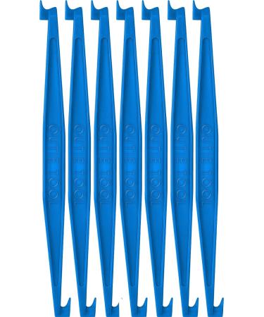 2 in 1 Outie Tool Aligner Remover for Invisible Braces | Easily and Safely Removes Top & Bottom Trays | 100 Count (Sky Blue) - Buy Online on GoSupps.com