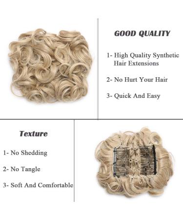 SEGO HAARDID DUT COMBS - Premium Hair Extensions for Braid & Ponytail Updos | Sandy Blonde to Blonde 16P613 - International Shipping Available - Buy Online on GoSupps.com