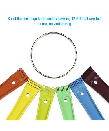 Puxyblue FCR6 Fin Comb Tool Set - Straighten AC Evaporator & Condenser Fins - Buy Online on GoSupps.com