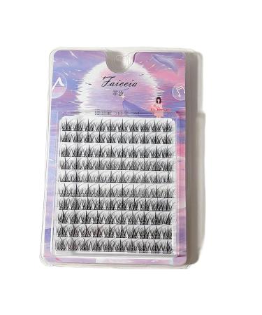 Buy Soft & Fluffy Thick False Eyelashes | Natural Anime Style | 10 Rows Large Capacity | Little Evil MO - Beauty Decoration for Women - Buy Online on GoSupps.com