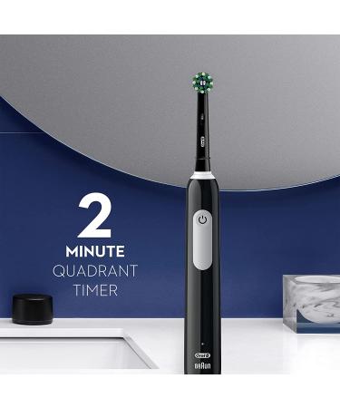Oral-B Pro 1000 CrossAction Electric Toothbrush - Black | 1 Count Pack - Buy Online on GoSupps.com