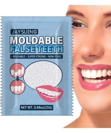 Tytyworth Provisional Tooth Repair Set - Granulate for Dentures & Broken Teeth | Thermal Pearls & Vampire Make-up Essentials - Buy Online on GoSupps.com