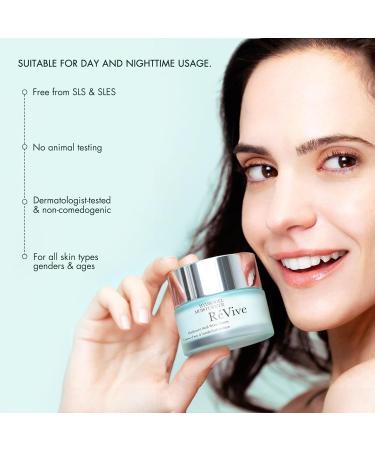 R Vive Hydrogel Daily Face Moisturizer - Lightweight Water Cream & Peptide Moisturizer - Anti Aging Skin Care to Help Prevent Future Signs of Aging Improve Fine Lines & Boost Skin Radiance (1.7 Oz) - Buy Online on GoSupps.com