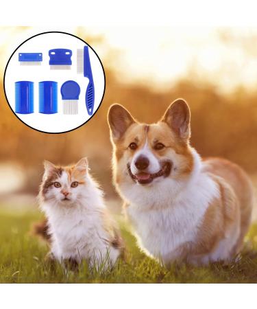 6 Pcs Nit Comb Kit Double Sided Lice Combs Flea Comb for Cats Flea Comb Flea Comb Suitable for Small/Large Breeds/Both Long/Short-Haired Pets. - Buy Online on GoSupps.com