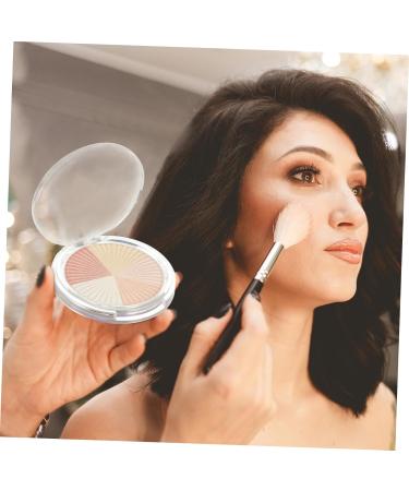 Didiseaon 1 Box Highlight Powder Women Face Makeup Shimmer Powder for Face 5 Colors Shading Powder Stereo Powder Foundation Highlight Pressed Powder Female Beauty Makeup Face Shimmer Powder - Buy Online on GoSupps.com