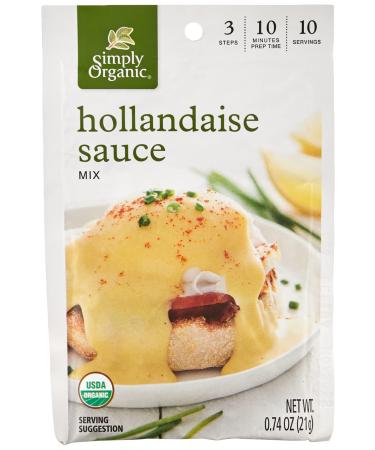 Simply Organic Organic Hollandaise Sauce Mix, 0.74 OZ - Buy Online on GoSupps.com