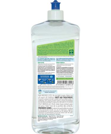 L Arbre Vert Hypoallergenic Dish Wash Liquid Soap - Eco Friendly with Plant Based Ingredients for Sensitive Skin Unscented - Buy Online on GoSupps.com