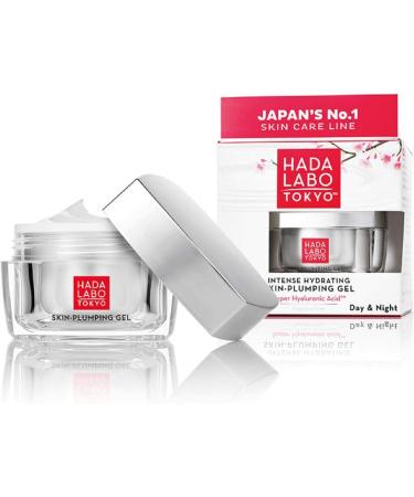 Hada Labo Tokyo White Skin Plumping Gel Intense Hydrating Gel for Day and Night Skin Moisturizing Face Cream Hyaluronic Acid Face Care - Buy Online on GoSupps.com