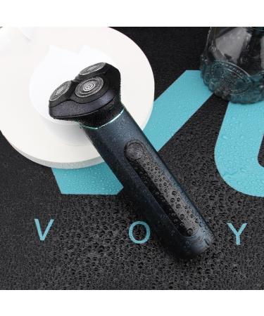 GeRRiT Electric Razor for Men | Waterproof 3D Rotary Shaver & Beard Trimmer | USB Rechargeable - Buy Online on GoSupps.com