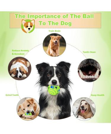 Divinggoe Interactive Dog Kickball - 5.91'' Yellow Pet Training Toy | Durable Dog Toys for All Breeds - Shop Internationally! - Buy Online on GoSupps.com