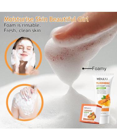 Turmeric Soap Skincare Set: 9PCS Hydrating Face Wash Toner Serum & Cream Gift for Women - Travel Size Honey Mask & Eye Cream - Buy Online on GoSupps.com