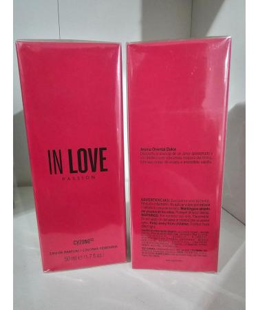 Esika L'Bel CyZone Perfume de mujer In Love Passion 50 ml 1.7 Fl Oz (Pack of 1) Su aroma oriental dulce toques de mora intensas notas de violeta e irresistible vainilla. 1.7 Fl Oz (Pack of 1) - Buy Online on GoSupps.com
