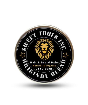 All Natural Beard Balm Sandalwood 2oz Premium Blend. Hydrates & Nourishes as a Beard Conditioner for Men. Beard Oil Balm Made in Canada ft.Coconut Oil Beeswax Shea Butter & Essential Oils.